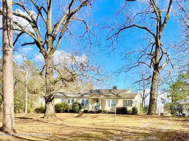 view of ranch-style house