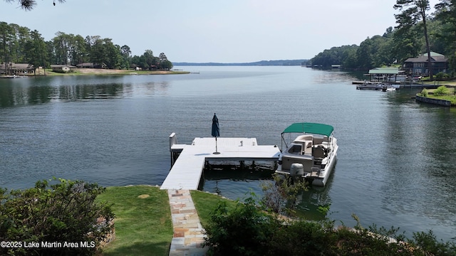 195 Honeysuckle Hl, Tallassee, AL 36078 - dock with a water view