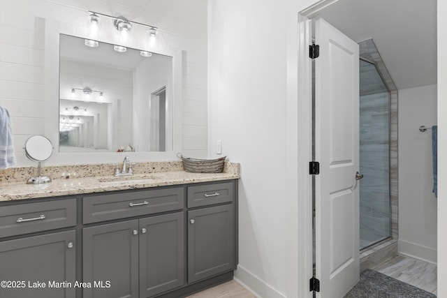 20 Heart Pine Ln, Dadeville, AL 36853 - bathroom featuring vanity and a shower