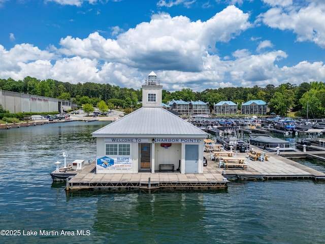 48 Stoneview Summit Ct Unit 2401, Dadeville, AL 36853 - dock area with a water view and fence