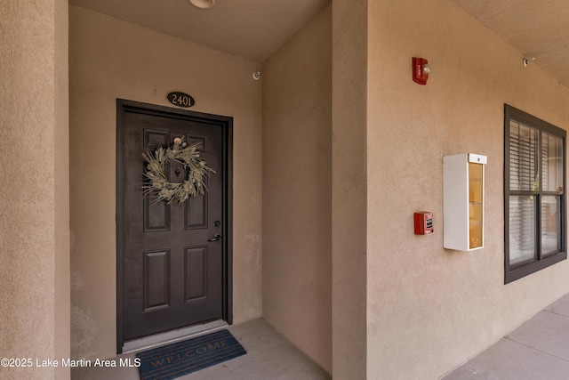 48 Stoneview Summit Ct Unit 2401, Dadeville, AL 36853 - doorway to property featuring stucco siding