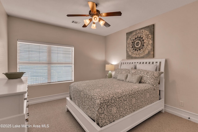 48 Stoneview Summit Ct Unit 2401, Dadeville, AL 36853 - carpeted bedroom featuring baseboards and a ceiling fan