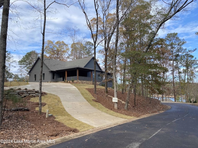 view of country-style home