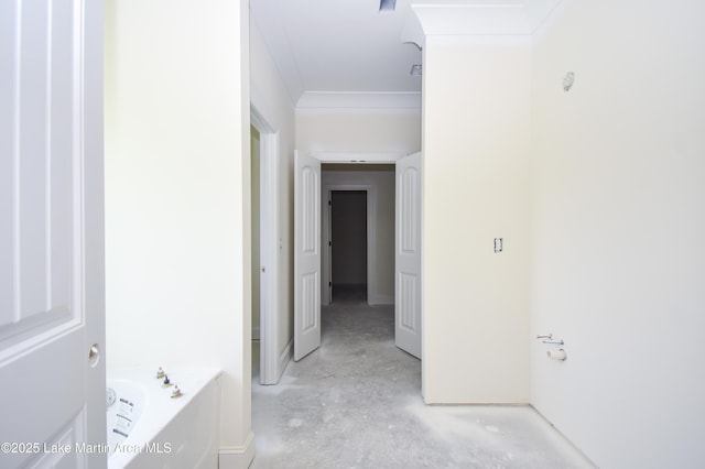 63 Noles Dr, Tallassee, AL 36078 - hall with concrete flooring