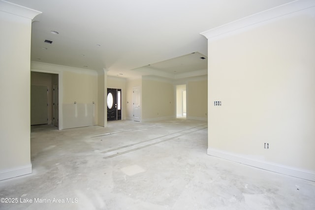 63 Noles Dr, Tallassee, AL 36078 - spare room with baseboards and crown molding