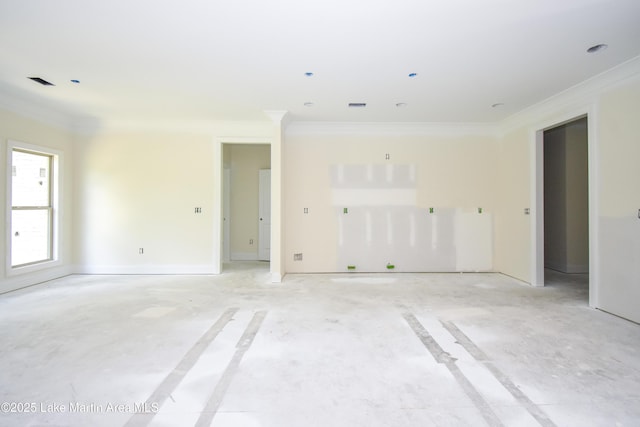 63 Noles Dr, Tallassee, AL 36078 - empty room featuring crown molding