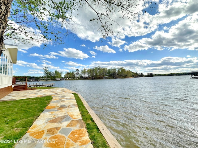 property view of water