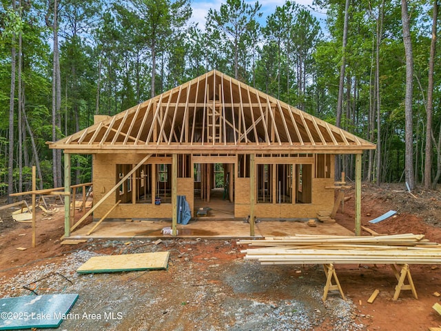 593 Elks Pkwy, Alexander City, AL 35010 - rear view of property featuring a patio area