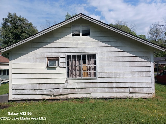 view of property exterior