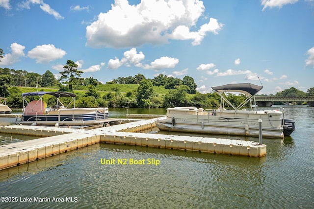 189 Williams Rd Unit # N2, Alexander City, AL 35010 - dock with a water view