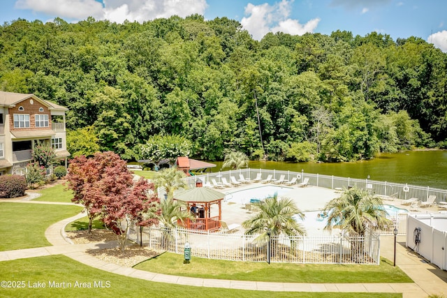 189 Williams Rd Unit # N2, Alexander City, AL 35010 - aerial view of a large body of water and a heavily wooded area