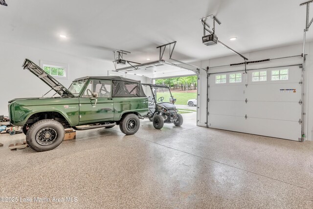 116 Glynmere Park, Alexander City, AL 35010 - garage with a garage door opener and recessed lighting
