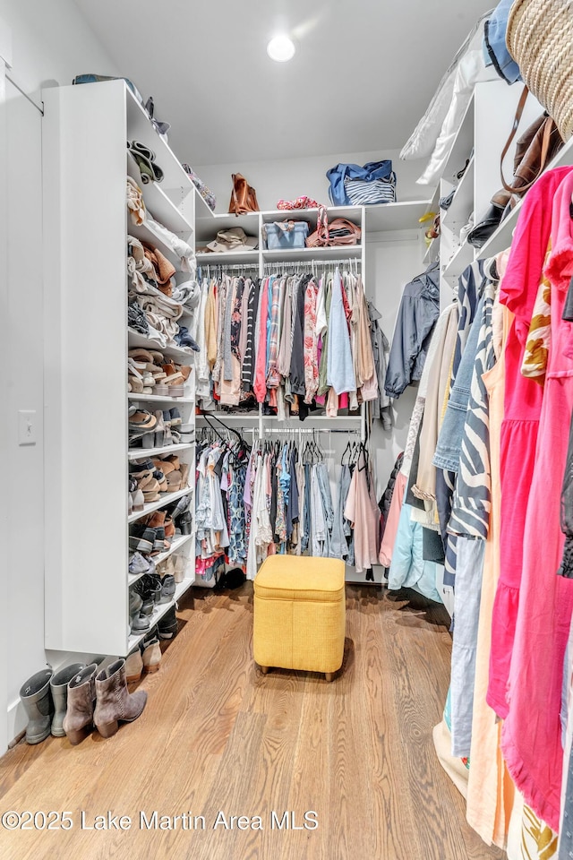 116 Glynmere Park, Alexander City, AL 35010 - spacious closet featuring wood finished floors