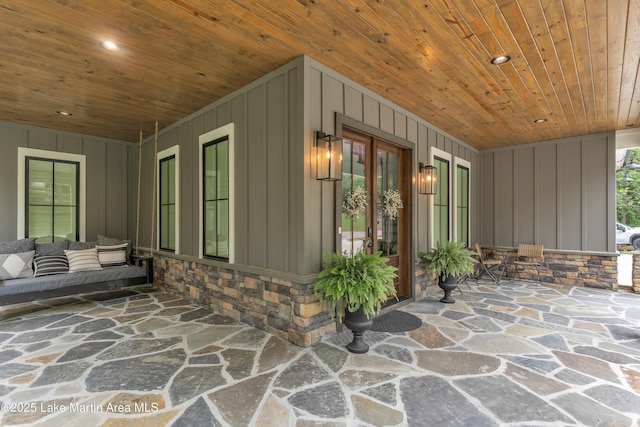 116 Glynmere Park, Alexander City, AL 35010 - view of patio / terrace with covered porch