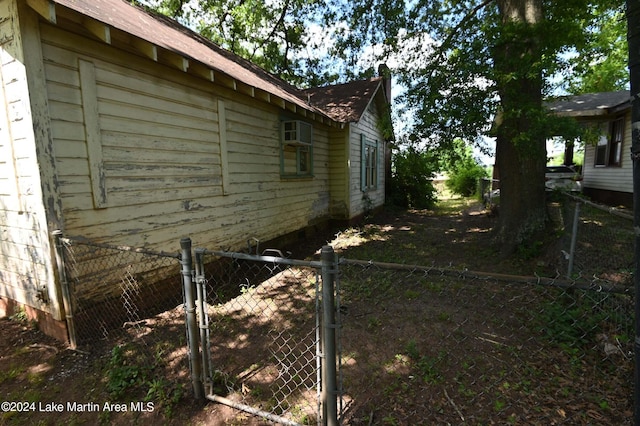 view of side of home