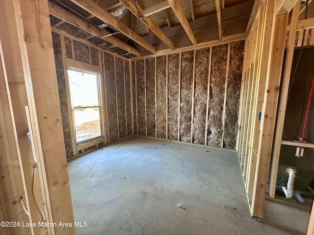 miscellaneous room featuring concrete flooring