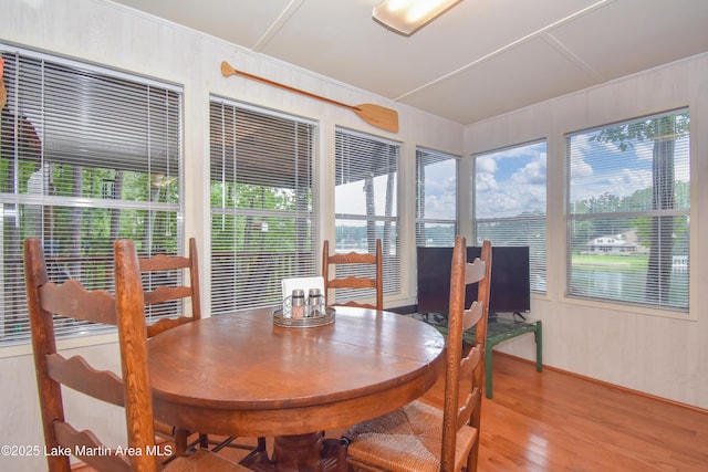 476 Brittney Ln, Jacksons Gap, AL 36861 - sunroom / solarium featuring wood finished floors
