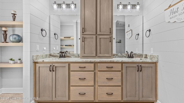 101 Mason Rd, Tallassee, AL 36078 - full bathroom featuring a sink and double vanity