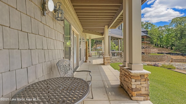 101 Mason Rd, Tallassee, AL 36078 - view of patio with a gazebo