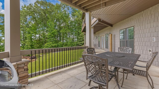 101 Mason Rd, Tallassee, AL 36078 - view of patio / terrace featuring outdoor dining area