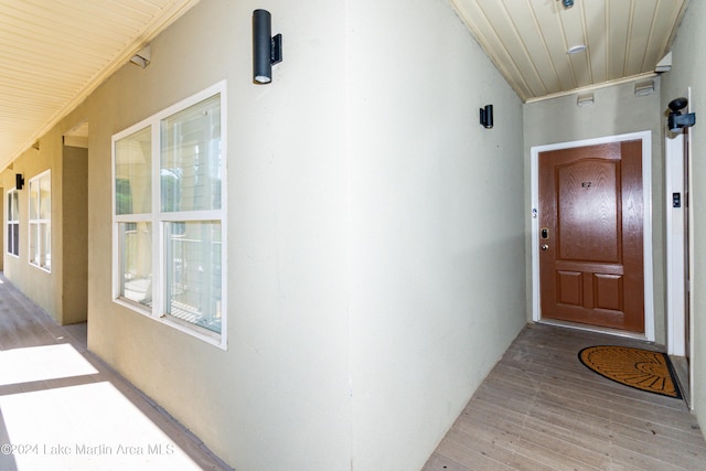189 Williams Rd Unit E2, Alexander City, AL 35010 - view of exterior entry featuring stucco siding