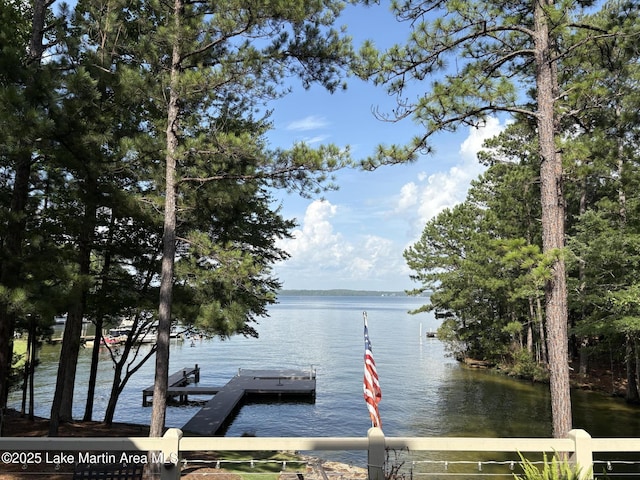 856 Windermere W Pkwy, Alexander City, AL 35010 - dock area featuring a water view
