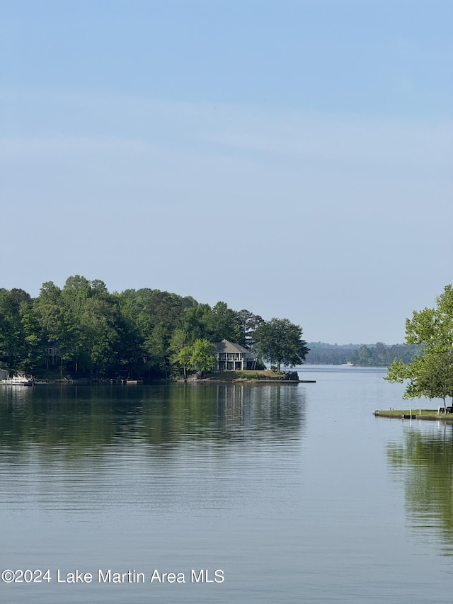 property view of water