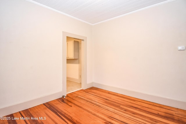 1330 Pearson Chapel Rd, Alexander City, AL 35010 - unfurnished room with ornamental molding and light wood finished floors
