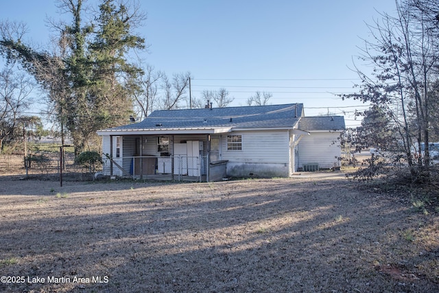 view of ranch-style house