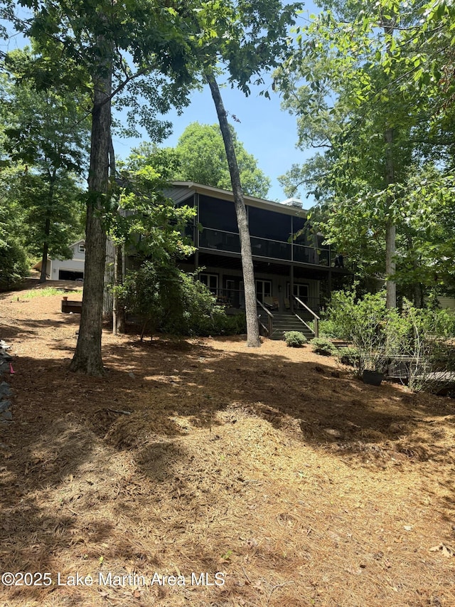 43 Shady Cv, Dadeville, AL 36853 - rear view of property with a deck