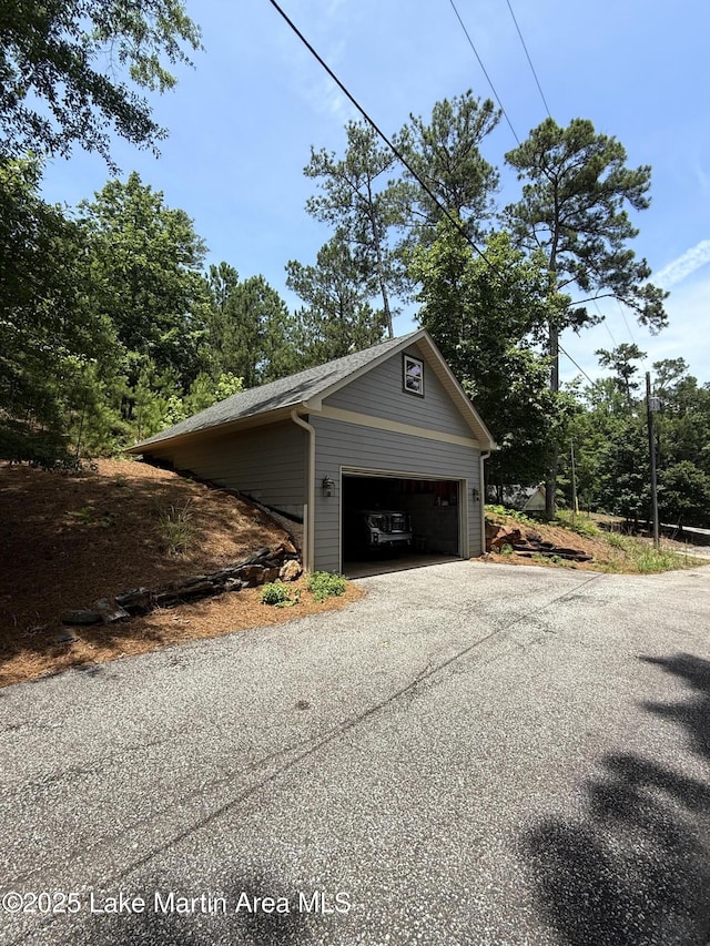 43 Shady Cv, Dadeville, AL 36853 - view of detached garage