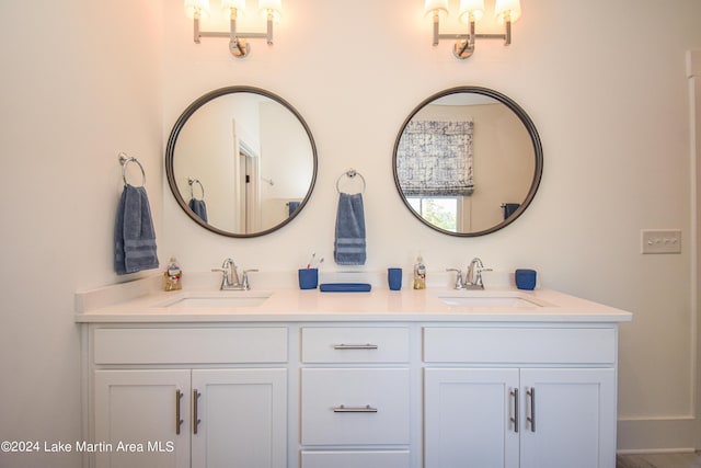 250 Old Jay Rd, Eclectic, AL 36024 - bathroom with double vanity