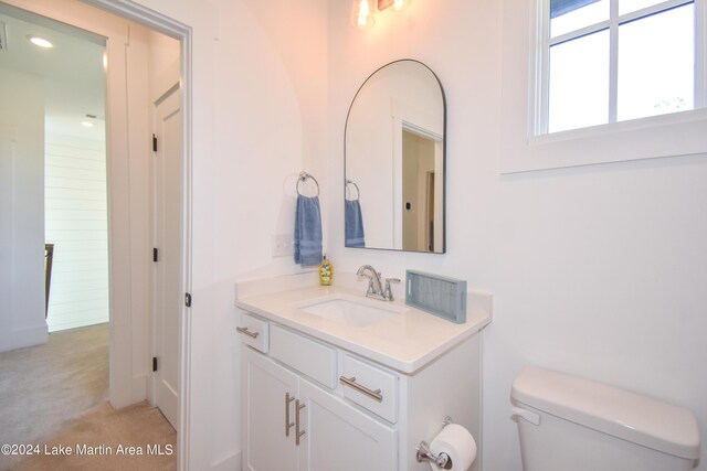 250 Old Jay Rd, Eclectic, AL 36024 - bathroom with vanity and toilet