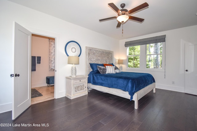 250 Old Jay Rd, Eclectic, AL 36024 - bedroom with wood finished floors and baseboards