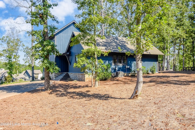 250 Old Jay Rd, Eclectic, AL 36024 - view of front of house with concrete driveway and a shingled roof