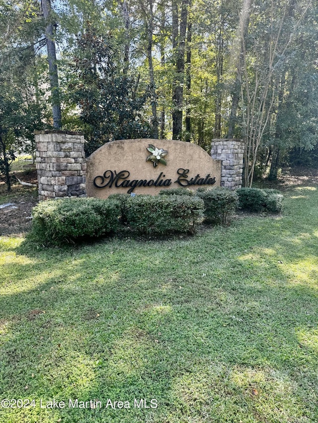 191 Magnolia Estates Dr, Alexander City AL, 35010 land for sale