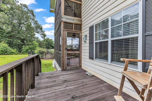 741 Lakeview Rdg, Dadeville, AL 36853 - view of deck