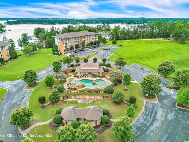 64 Stoneview Summit Ct Unit 5206, Dadeville, AL 36853 - drone / aerial view of a pool area