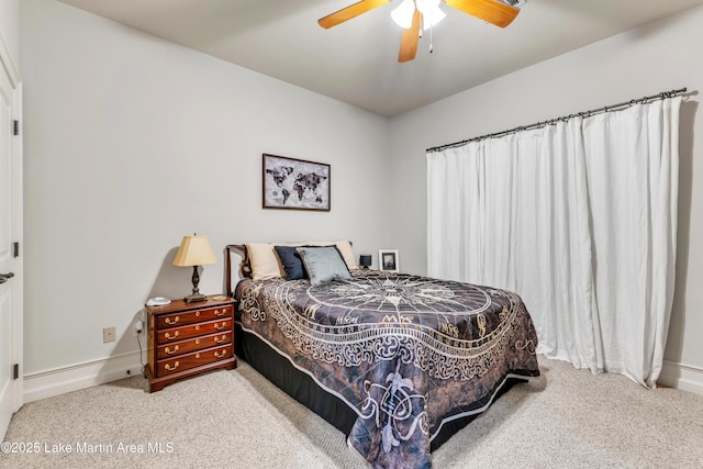 64 Stoneview Summit Ct Unit 5206, Dadeville, AL 36853 - carpeted bedroom featuring baseboards and a ceiling fan