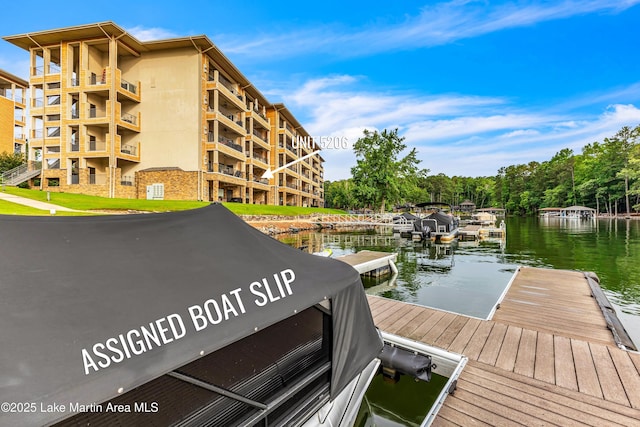 64 Stoneview Summit Ct Unit 5206, Dadeville, AL 36853 - dock featuring a water view