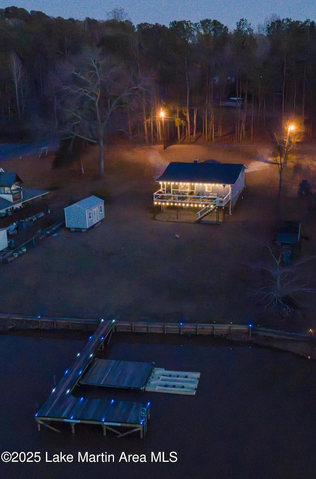 drone / aerial view