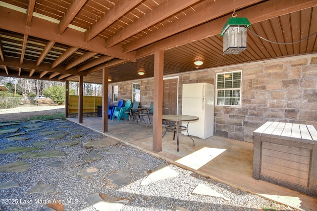 32 Dennis Creek Cir, Jacksons Gap, AL 36861 - view of patio