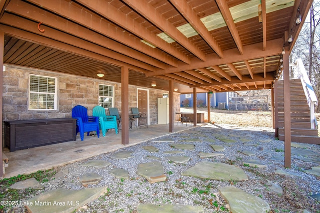 32 Dennis Creek Cir, Jacksons Gap, AL 36861 - view of patio / terrace