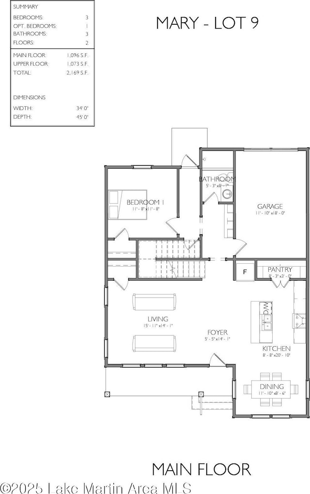 floor plan / room layout
