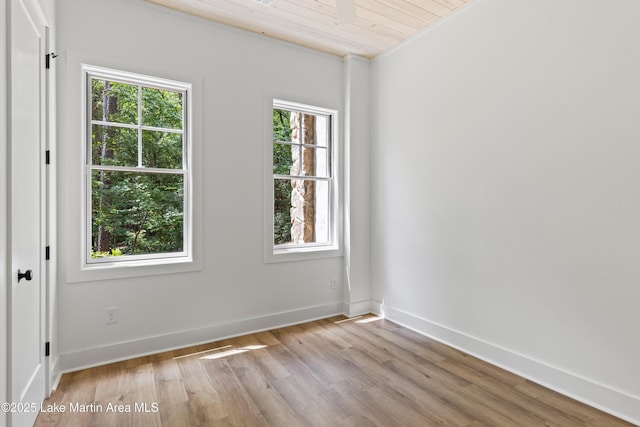 74 Cedar Rdg, Alexander City, AL 35010 - empty room featuring wood finished floors and wooden ceiling