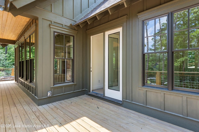 74 Cedar Rdg, Alexander City, AL 35010 - view of wooden deck