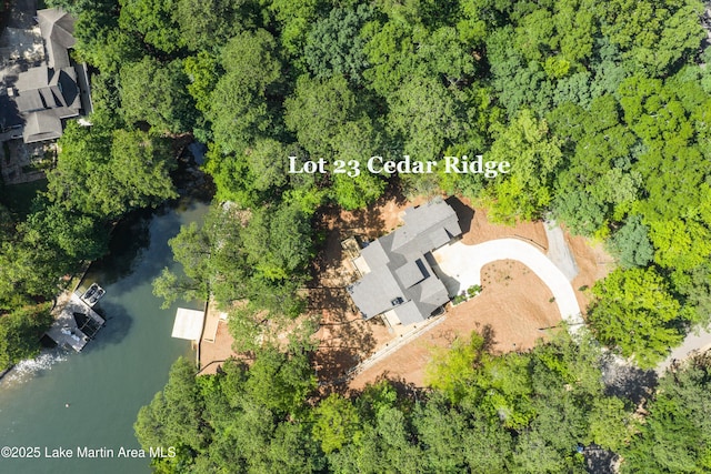 74 Cedar Rdg, Alexander City, AL 35010 - aerial view of a nearby body of water