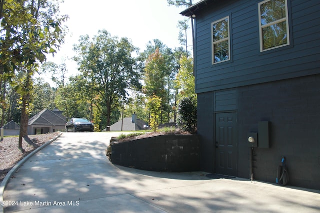 view of property exterior