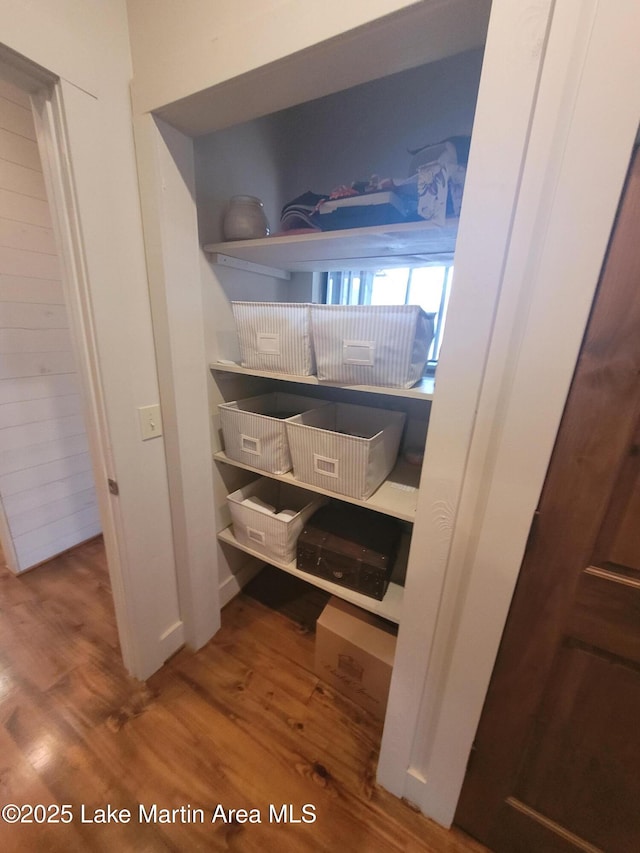 view of closet