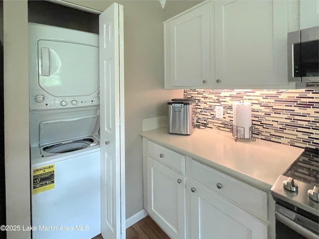 11 Redbud Ct, Dadeville, AL 36853 - washroom featuring estacked washer and dryer